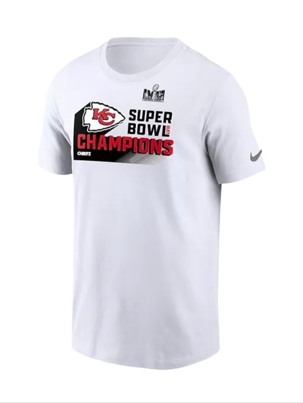 Nike Kansas City Chiefs Red Super Bowl LVIII Champions Iconic Tee